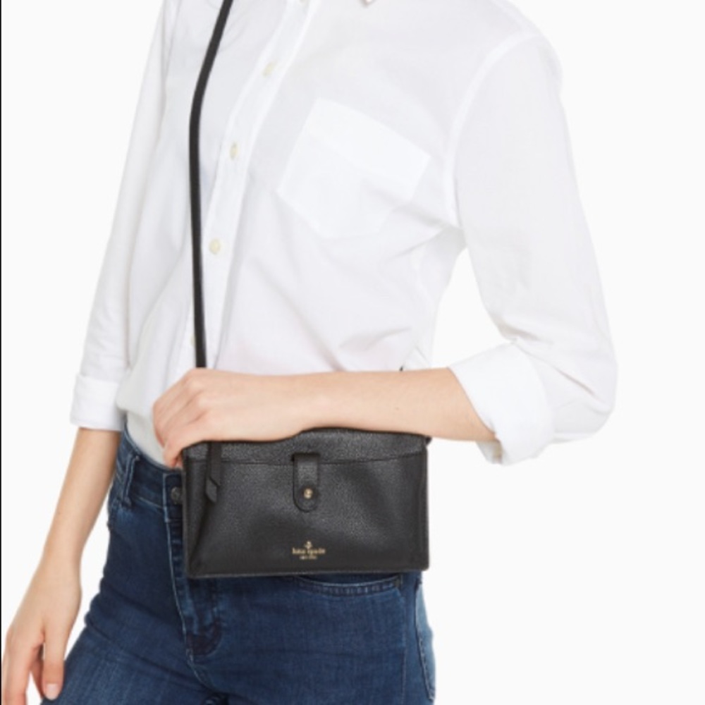 kate spade black larchmont avenue alegra